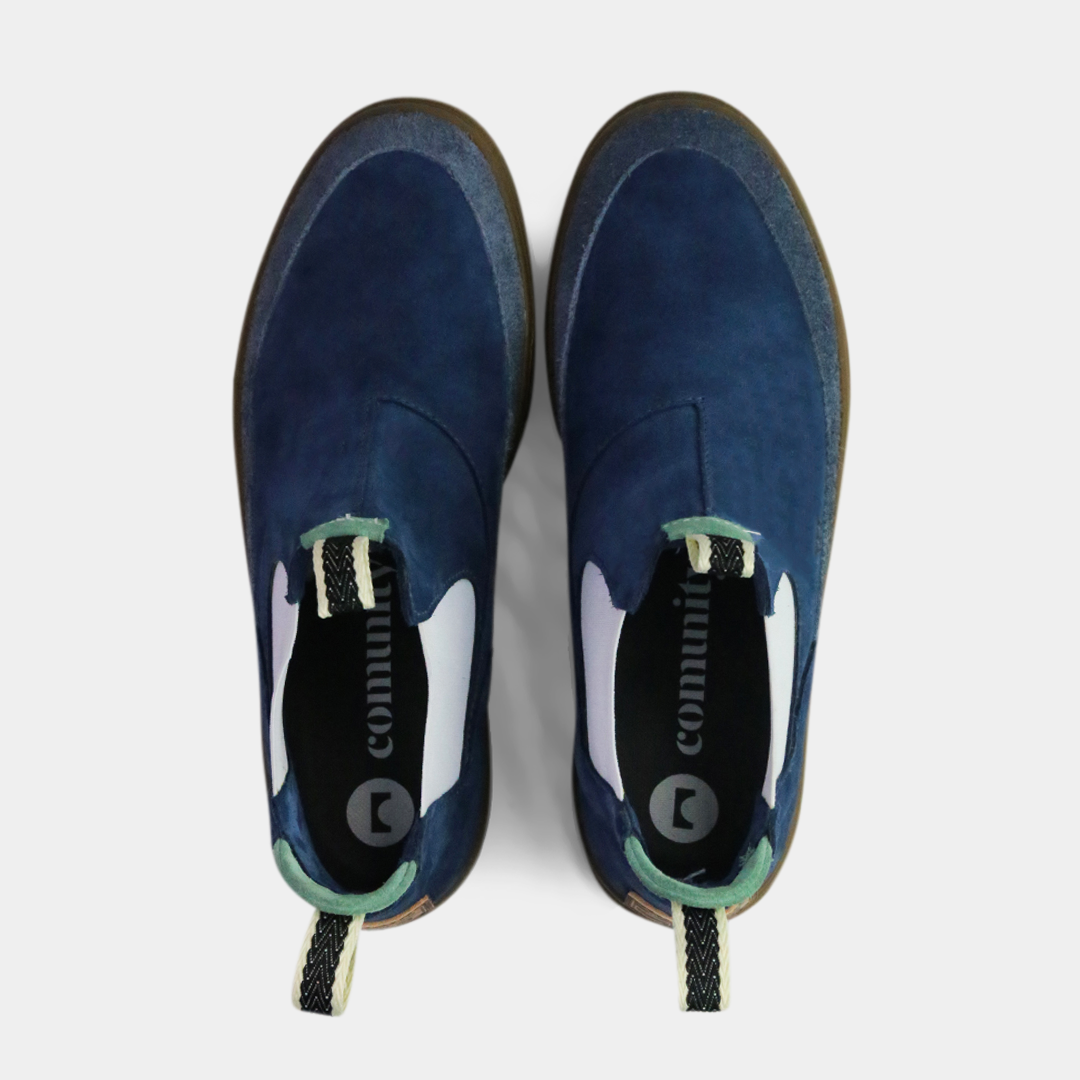 Men's Devium Handmade Laceless Premium Sneakers Give Back & Look Men's Devium Handmade Laceless Premium Sneakers Give Back & Look
